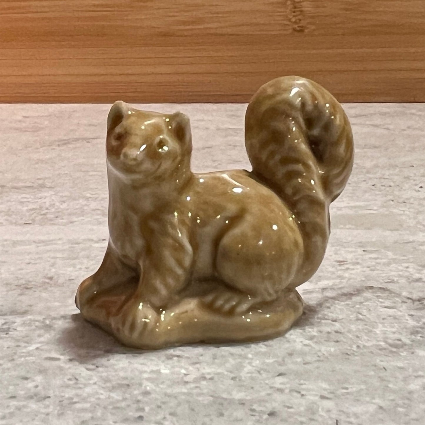 Vintage Wade Whimsies Red Rose Tea Figurines