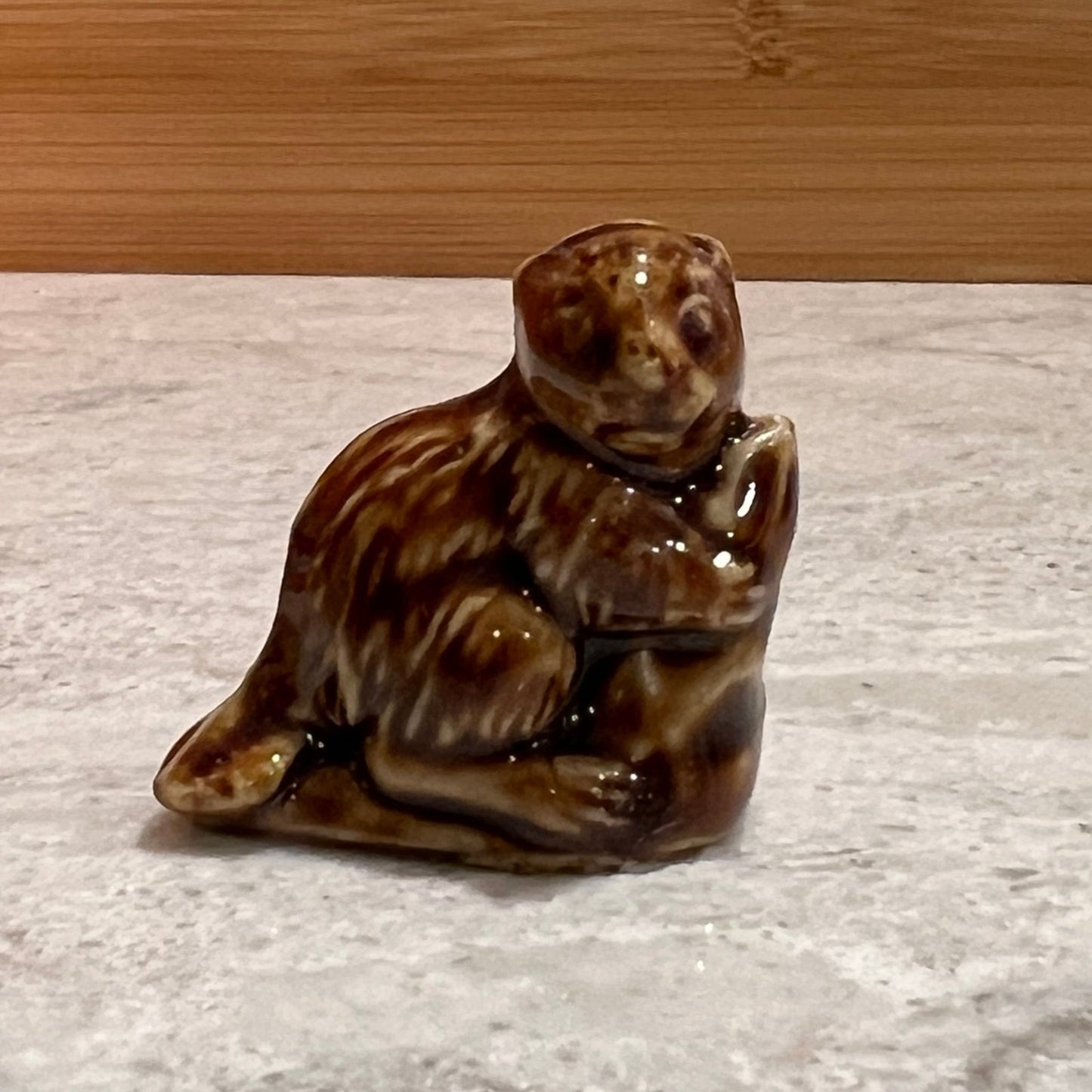 Vintage Wade Whimsies Red Rose Tea Figurines